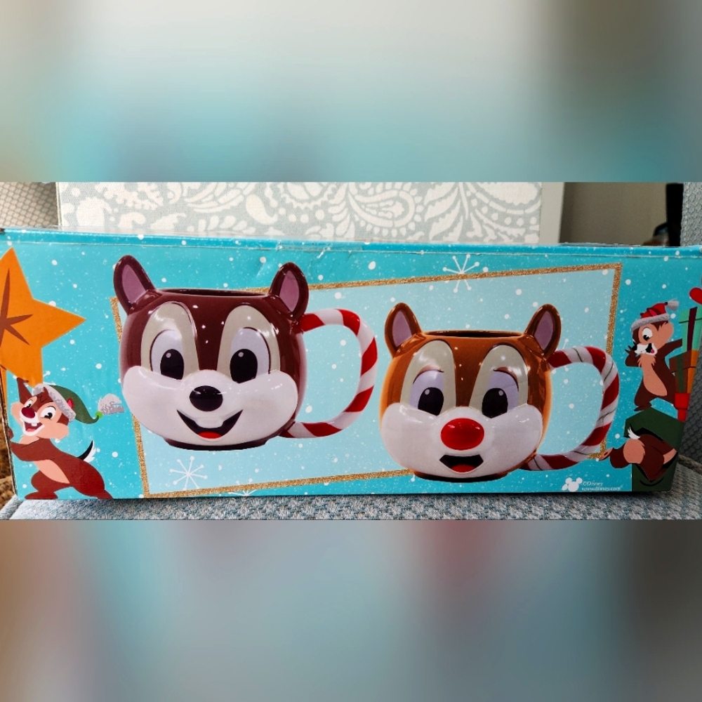 Disney Chip n' Dale Mugs